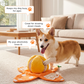 🧸 50% DE RÉDUCTION! 🍊 Jouet chien peluche orange – Cache-cache & interactif ✨