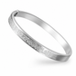 💛 50% DE RÉDUCTION! ✨ Bangle acier titane 18K – Finition miroir, gravure & hypoallergénique ✨