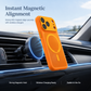 📱 50% DE RÉDUCTION! 🧲 Coque magnétique mate – Support objectif & protection ✨
