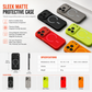 📱 50% DE RÉDUCTION! 🧲 Coque magnétique mate – Support objectif & protection ✨
