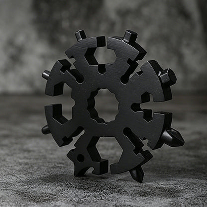 ❄️ 50% DE RÉDUCTION! 🔧 Multi-outil flocon 20‑en‑1 – Poche, acier robuste & pratique ✨