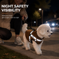 🐕 50% DE RÉDUCTION! ❄️ Manteau d'hiver pour chien – Bandes réfléchissantes & harnais intégré ✨