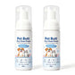 🐾 50% DE RÉDUCTION! 🧼 Mousse nettoyante sans rinçage – Pour chiens & chats ✨