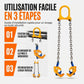 🏗️ 50% DE RÉDUCTION! 🛢️ Dispositif de levage pour fûts – Pour chariots élévateurs & grues ✨