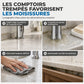 🚰 50% DE RÉDUCTION! 🍳 Tapis anti‑éclaboussures robinet – Silicone alimentaire & égouttage incliné ✨