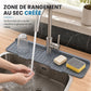 🚰 50% DE RÉDUCTION! 🍳 Tapis anti‑éclaboussures robinet – Silicone alimentaire & égouttage incliné ✨