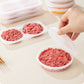 🧊 50% DE RÉDUCTION! 🍔 Boîte congélation burgers – Verrouille la fraîcheur ✨