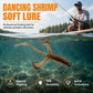 🦐 50% DE RÉDUCTION! 🎣 Leurres souples crevettes – Réalistes & flottants ✨