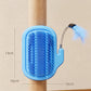 🐾 50% DE RÉDUCTION! 🪶 Accessoire d'angle 2‑en‑1 – Toilettage autonome & baguette à plumes ✨