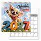 🐕 50% DE RÉDUCTION! 🗓️ Calendrier Chihuahua 12 mois – Mignon & mural ✨