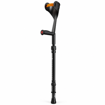 🩼 50% DE RÉDUCTION! ✨ Béquille pliable – Amortisseur ressort & aluminium ✨
