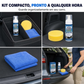 🚗 50% DE RÉDUCTION! 🧴 Nettoyant mousse cuir & intérieur auto – 150 ml ✨