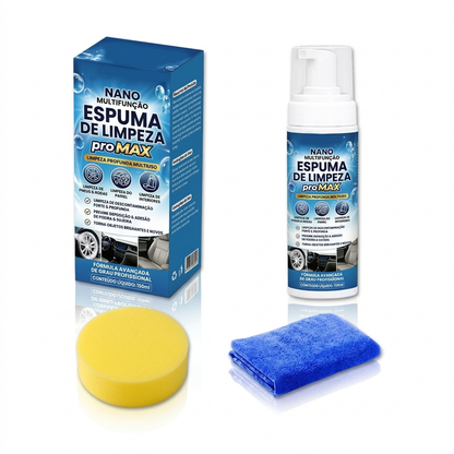 🚗 50% DE RÉDUCTION! 🧴 Nettoyant mousse cuir & intérieur auto – 150 ml ✨