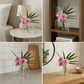 🦋 50% DE RÉDUCTION! 💐 Vase papillon transparent – Plastique cristallin & base stable ✨