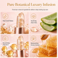 🌸 50% DE RÉDUCTION! 💋 Baume à lèvres changeant de couleur – Feuille d'or & hydratant ✨