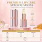 🌸 50% DE RÉDUCTION! 💋 Baume à lèvres changeant de couleur – Feuille d'or & hydratant ✨