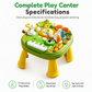 🦖 50% DE RÉDUCTION! 🧒 Table d'activités dinosaure – Éducative & éveil pour tout-petits ✨