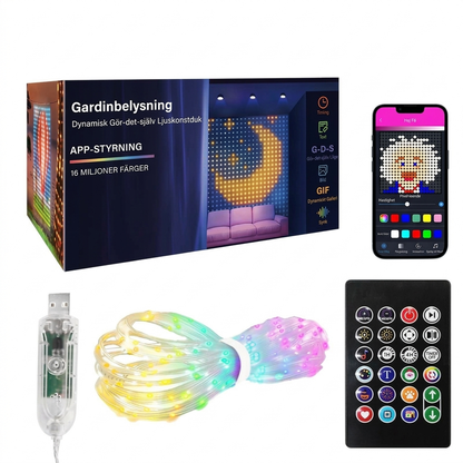 🎄 50% DE RÉDUCTION! ✨ Guirlande LED rideau – Étanche, intérieur & extérieur ✨