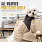 🐕 50% DE RÉDUCTION! 🌧️ Imperméable intégral pour animaux – Protège pattes & ventre ✨