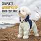 🐕 50% DE RÉDUCTION! 🌧️ Imperméable intégral pour animaux – Protège pattes & ventre ✨