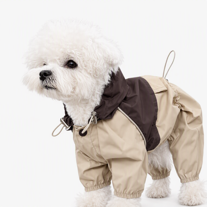 🐕 50% DE RÉDUCTION! 🌧️ Imperméable intégral pour animaux – Protège pattes & ventre ✨