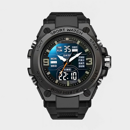 ⌚ 50% DE RÉDUCTION! 💧 Montre sport lumineuse – Étanche & pour homme ✨
