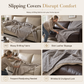 🛋️ 50% DE RÉDUCTION! 🛡️ Housse de coussin antidérapante – Jacquard & toutes saisons ✨