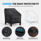 🪑 50% DE RÉDUCTION! ☀️ Housse de protection pour chaise – Imperméable, anti-poussière & UV ✨