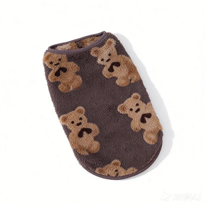 🐾 50% DE RÉDUCTION! 🧥 Gilet pour animal – Doublure peluche & tout mignon ✨