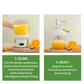 🥤 50% DE RÉDUCTION! ⚡ Blender portable 1000 ml – 12 lames, écran & USB ✨