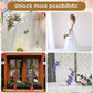 🌸 50% DE RÉDUCTION! ✨ Cercle décoratif doré – Support en bois & élégant ✨