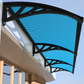 🏡 60% DE RÉDUCTION! 🌧️ Auvent marquise porte & fenêtre – Polycarbonate anti-UV & support renforcé ✨