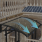 🏡 60% DE RÉDUCTION! 🌧️ Auvent marquise porte & fenêtre – Polycarbonate anti-UV & support renforcé ✨