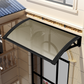 🏡 60% DE RÉDUCTION! 🌧️ Auvent marquise porte & fenêtre – Polycarbonate anti-UV & support renforcé ✨
