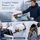 ❄️ 50% DE RÉDUCTION! 🚗 Pelle à neige télescopique – Brosse & grattoir inclus ✨