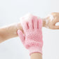 🧤 50% DE RÉDUCTION! 🛁 Gants de bain exfoliants – Cinq doigts & doux pour la peau ✨