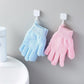🧤 50% DE RÉDUCTION! 🛁 Gants de bain exfoliants – Cinq doigts & doux pour la peau ✨