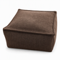 📢 50% DE RÉDUCTION! 🧺 Housse de pouf de rangement – Grande fermeture éclair, lavable & 45x45x23cm ✨