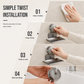 📢 50% DE RÉDUCTION! 🧼 Porte-savon à ventouse – Drainage en V, aluminium & sans perçage ✨