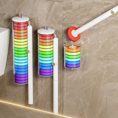 🚽 50% DE RÉDUCTION! 🧹 Brosse WC jetable – Avec support & hygiénique ✨