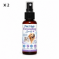 🐾 50% DE RÉDUCTION! ✨ Spray anti-boules de poils – Réduit la chute & pelage brillant ✨