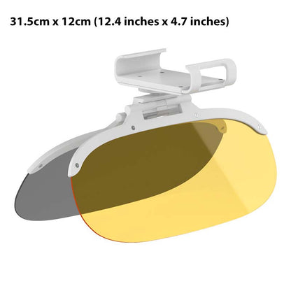 🚗 50% DE RÉDUCTION! 🕶️ Extension de pare-soleil auto – Anti-éblouissement & protection UV ✨
