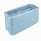 🍱 50% DE RÉDUCTION! 🍴 Boîte bento 3 étages – Avec set de couverts & pratique ✨