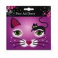 Christmas Holiday Temporary Face Tattoo Stickers for Festive Animal Makeup Decoration Featuring Deer Leopard Print Cat and Fox Designs