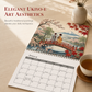 📅 50% DE RÉDUCTION! 🏠 Calendrier mural – Pour maison & bureau, pratique & déco ✨