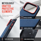 📱 50% DE RÉDUCTION! 🧲 Coque tissée magnétique – Finition dorée & protection élégante ✨
