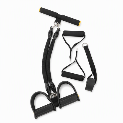 💪 50% DE RÉDUCTION! 🔗 Bande de résistance à pédales – Multi-fonctions pour abdos, yoga & Pilates ✨