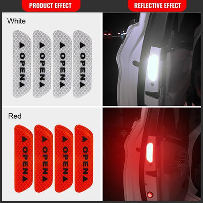 🚗 50% DE RÉDUCTION! ⚠️ Stickers réfléchissants anti-collision – 8 pièces & visibilité ✨