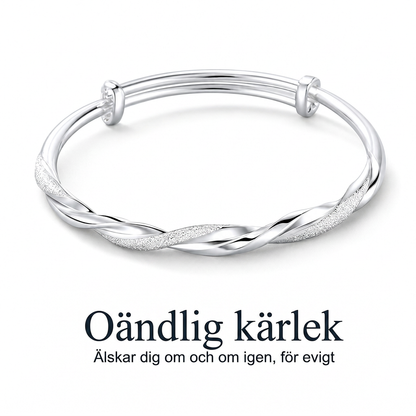 ♾️ 50% DE RÉDUCTION! ✨ Jonc torsadé anneau de Möbius – Réglable & élégant ✨