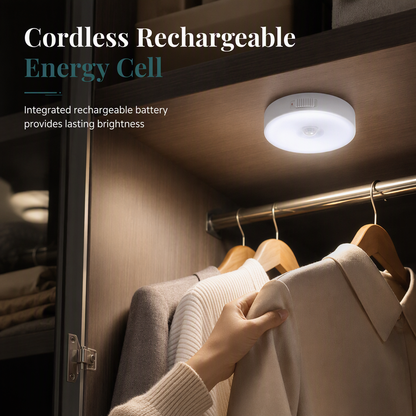 💡 50% DE RÉDUCTION! 🌙 Veilleuse LED sans fil – Détecteur de mouvement & mode continu ✨